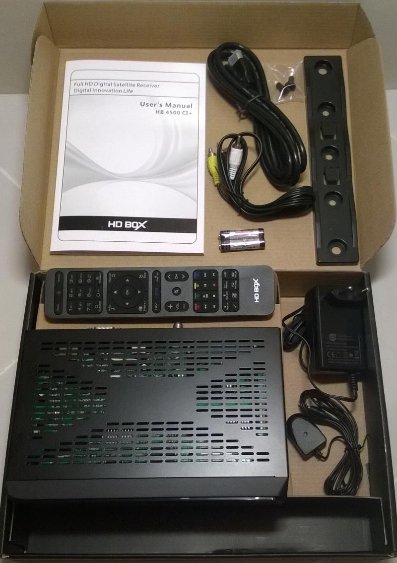 HD BOX HDBOX 4500 CI WI FI SWF 3S4T